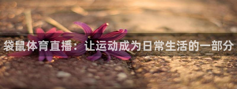 山猫体育免费观看：袋鼠体育直播：让运动成为日常生活的一部分