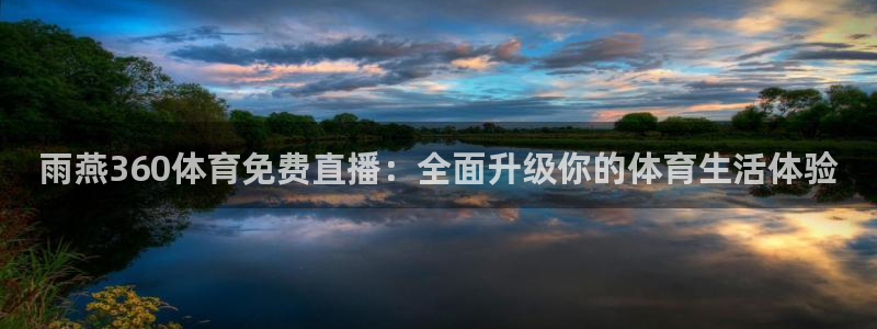 山猫直播足球免费观看高清版：雨燕360体育免费直播：全面升级你的体育生活体验